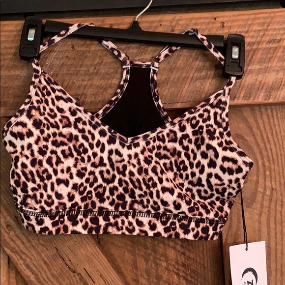 ZYIA Other - Zyia leopard brilliant mesh bra medium